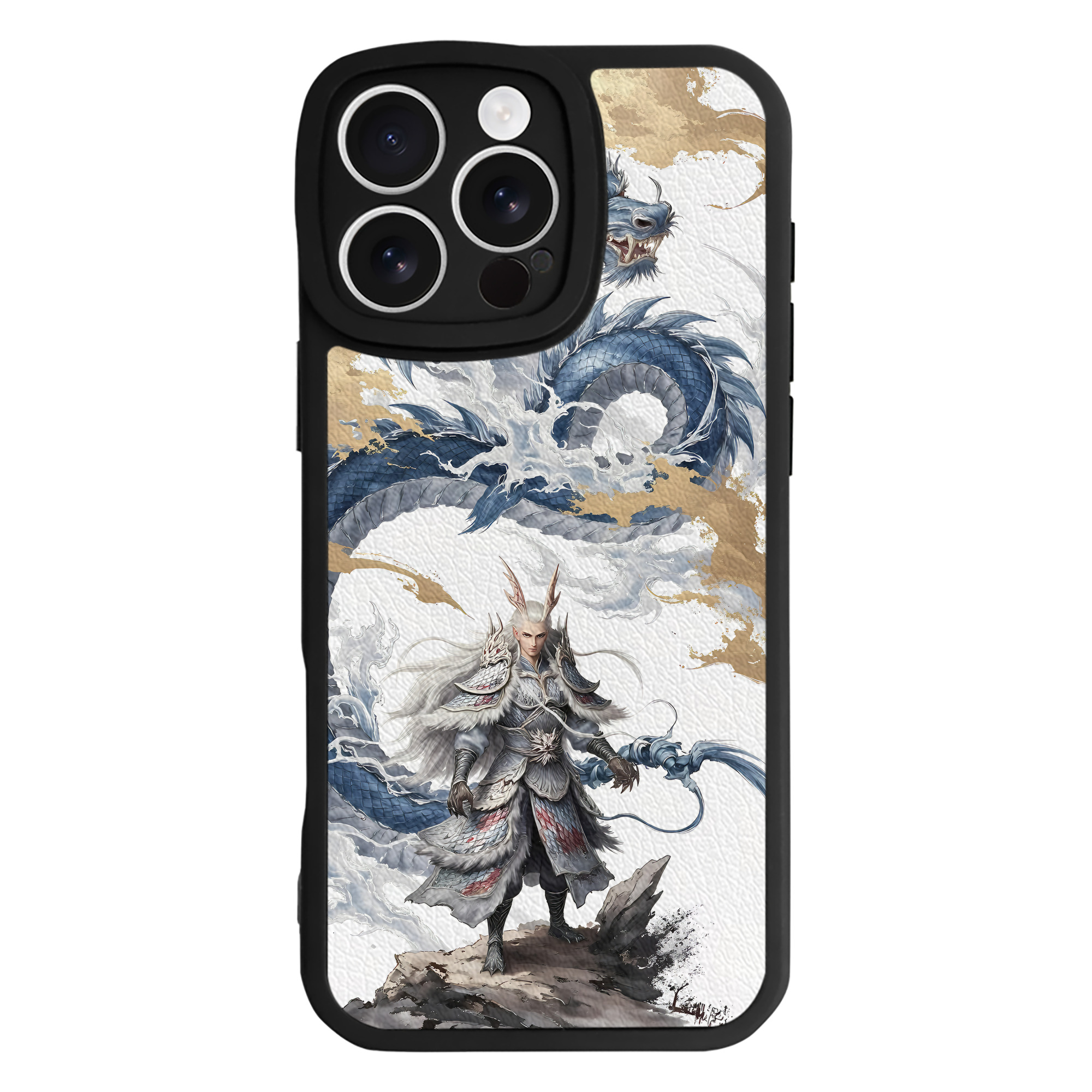 （画像用） Ne Zha 2 ナタ 魔童の大暴れ 【iPhone 16シリーズ対応】シリコンスマホケース（レザー調） 材質：シリコン